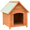 Dog House Solid Pine & Fir Wood 28.3"x33.5"x32.3"