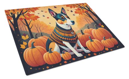 NEW Basenji Fall Glass Cutting Board Decorative Tempered Glass Kitchen Cutting and Serving Board Large Size Chopping Board