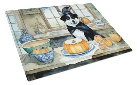 NEW Akita Fall Kitchen Pumpkins Glass Cutting Board Decorative Tempered Glass Kitchen Cutting and Serving Board Large Size Chopping Board