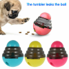 Dog Toys Food Ball Food Dispenser Training Balls Interactive Puppy Cat Slow Feed Pet Tumbler Toy Dogs Puzzle Toys Pet Supplies